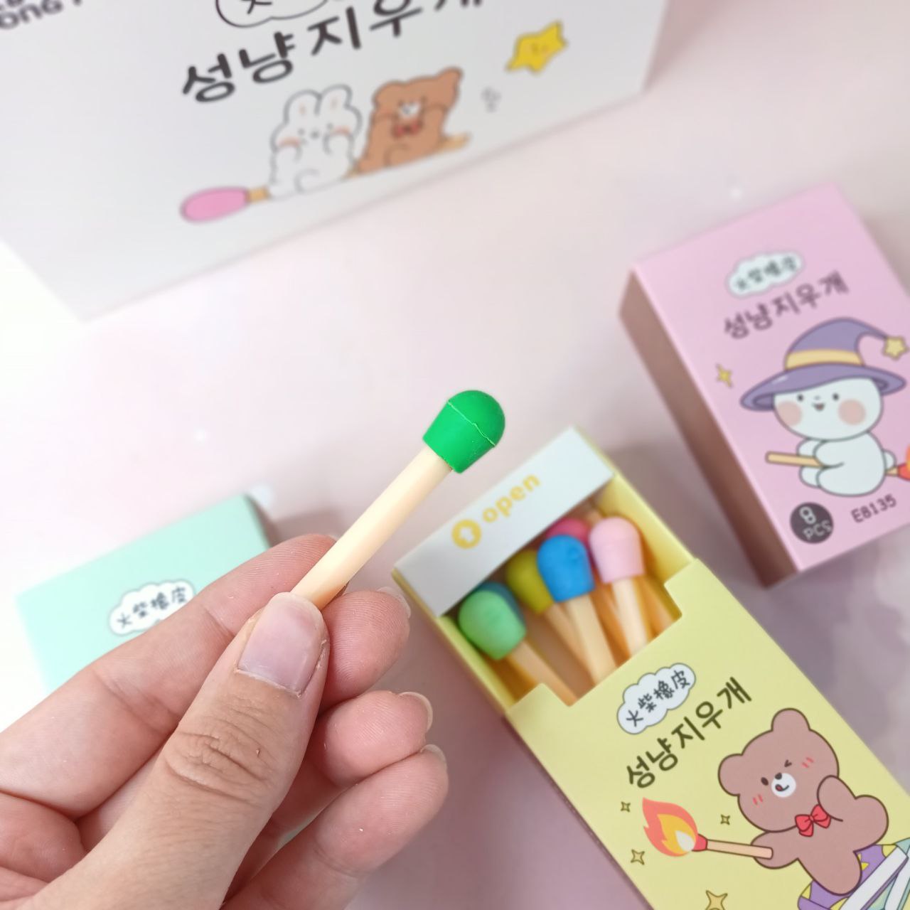 پاکن کبریتی طرح حیوانات