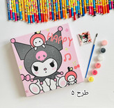 نقاشی آبرنگی (نقاشی شماره گذاری )