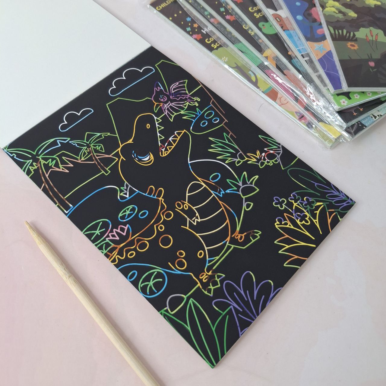 اسکرچ بوک فانتزی کودکانه