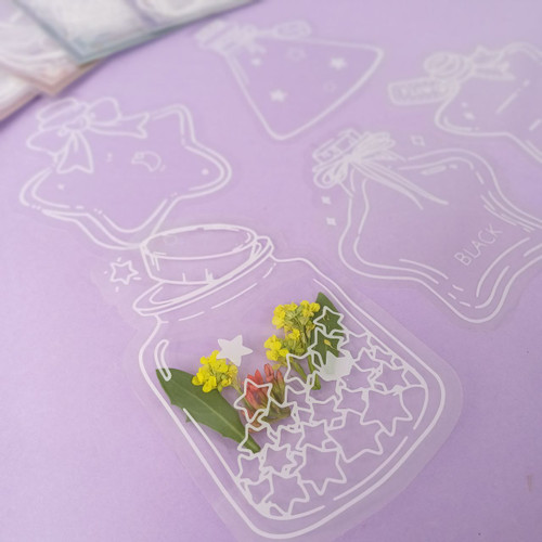 بوک مارک شیشه ای پینترستی (پک ده عددی)