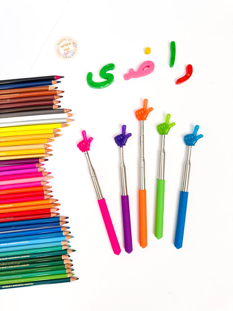 اشاره گر فلزی انگشتی (خط بر شب تاب )