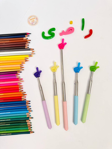 اشاره گر فلزی انگشتی شب تاب (خط بر )