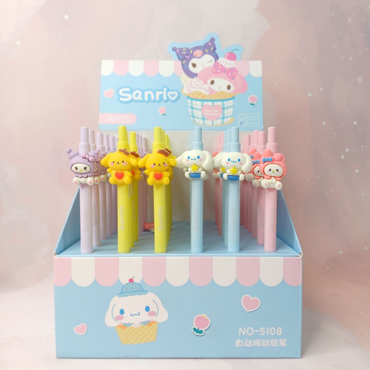 اتود سلیکونی کرومی و دوستان (سانریو)